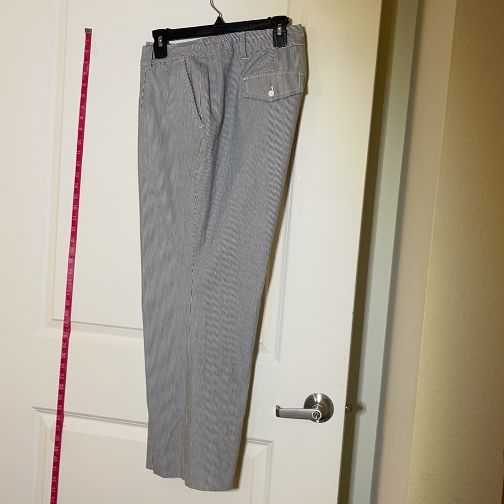 Sloane Capri Pin Stripped pants NEW